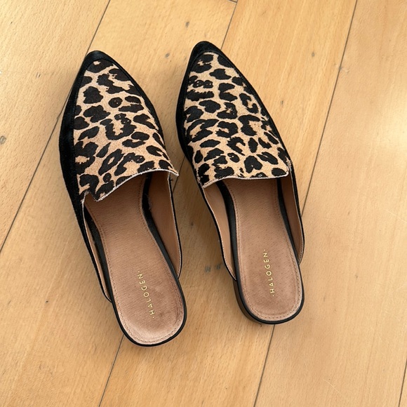 Halogen Corbin Genuine Calf Hair Slide Loafer - Picture 3 of 6